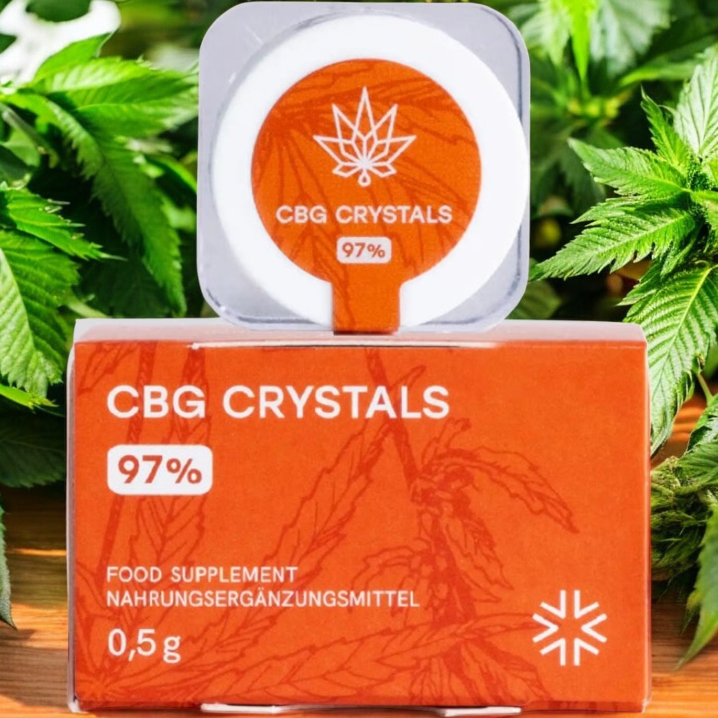 CBG Kristalle (97%) 500 mg