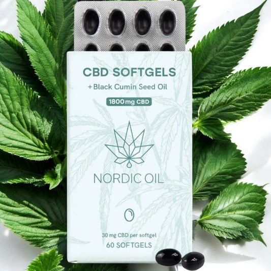 CBD Kapseln (1800mg CBD) 59 gr.