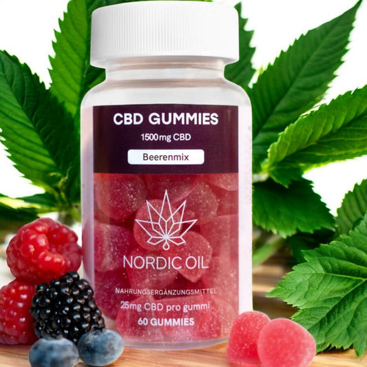 CBD Fruchtgummis (1500mg CBD) Beeren 150 gr.