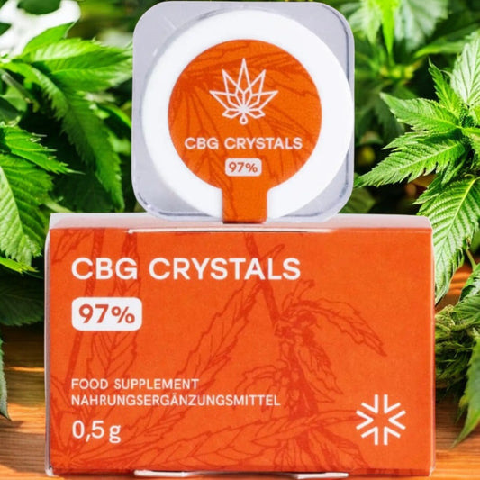 CBG Kristalle (97%) 500 mg